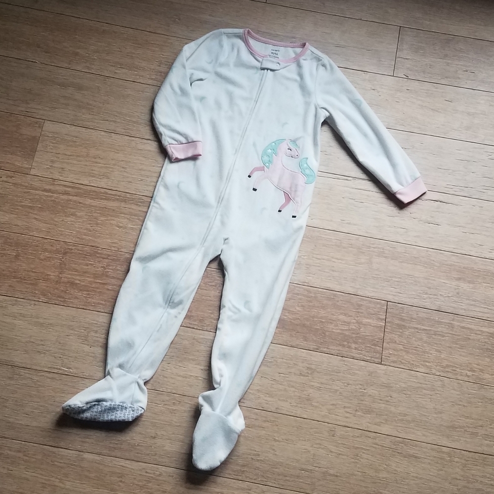 Carters Footed Unicorn Pajamas